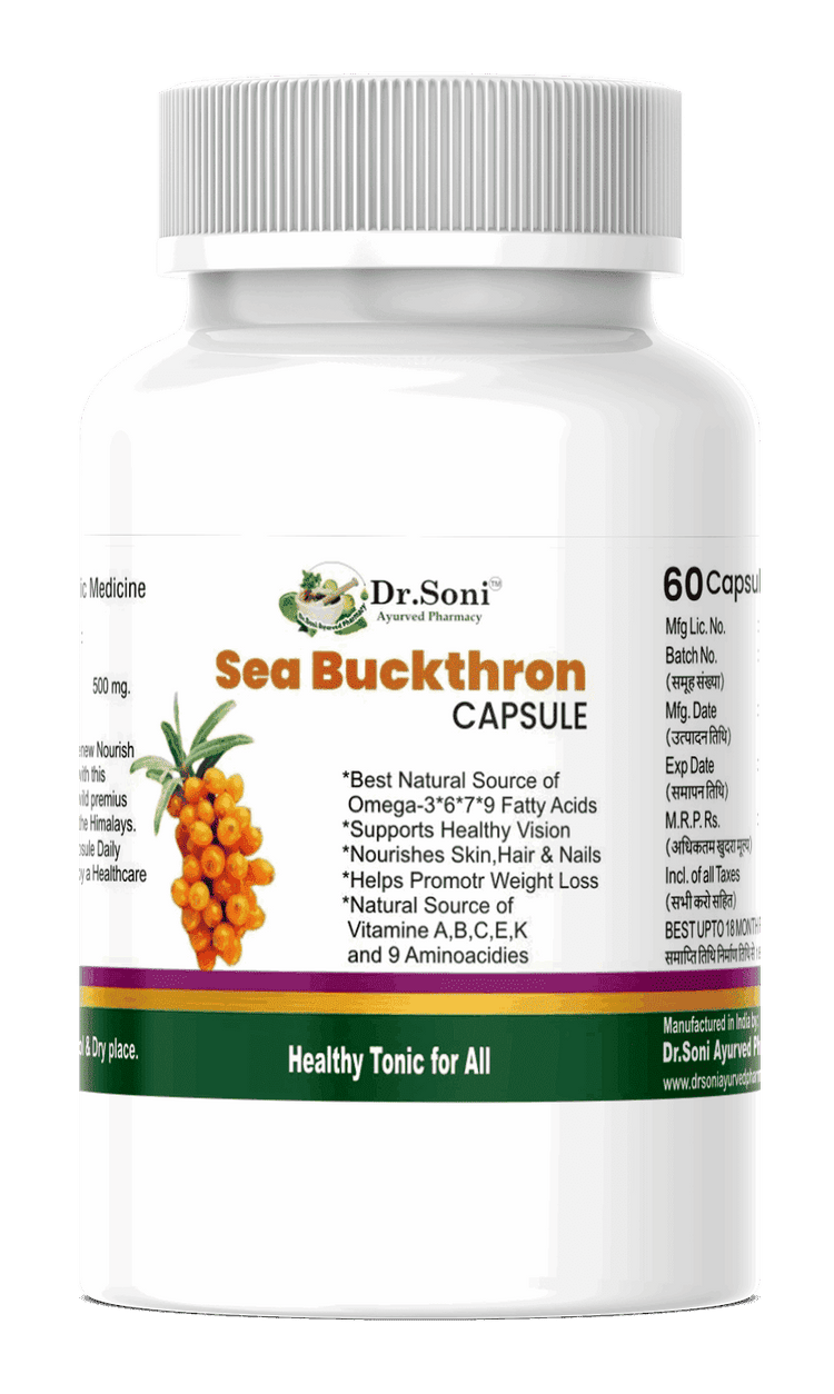 Dr. Soni Sea Buckthorn Capsule Vegetarian