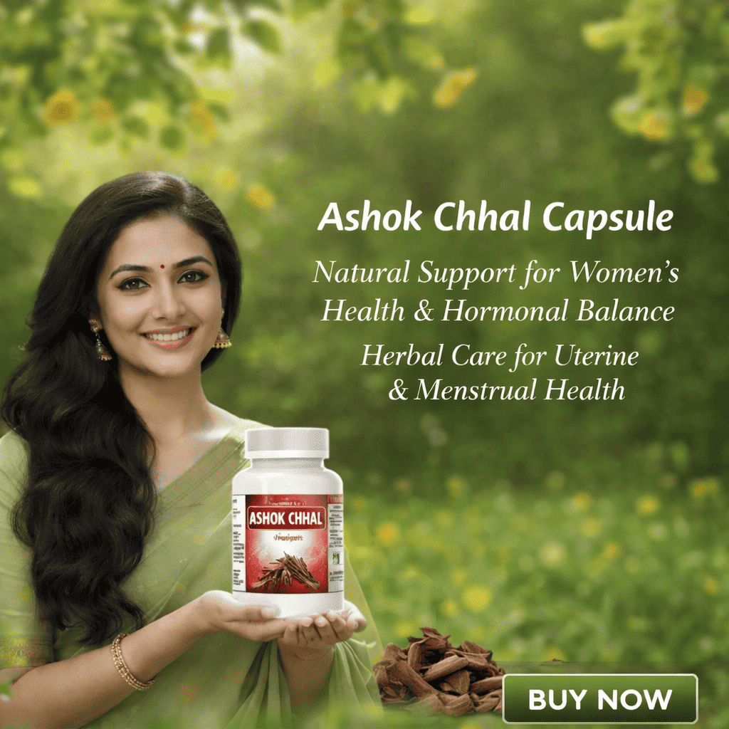 Ashoka Chaal Herb-SARACA INDICA Capsules-Benefits for Women Health