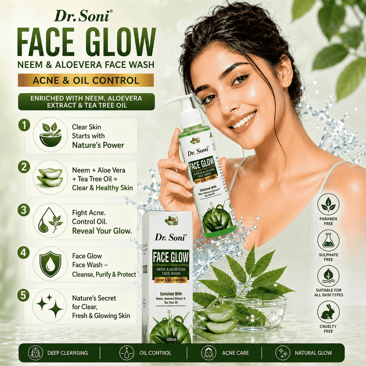 Dr.Soni Face Glow Neem And Aloevera Face Wash